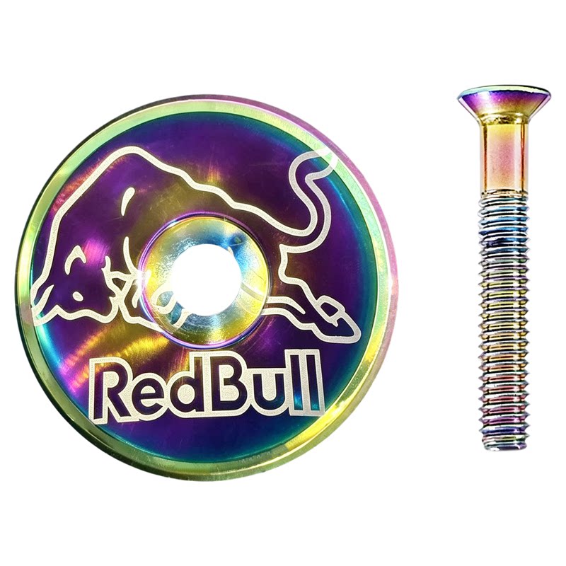 山地车自行车通用超轻把立盖28.6mm碗组盖铝合金前叉上盖改装配件