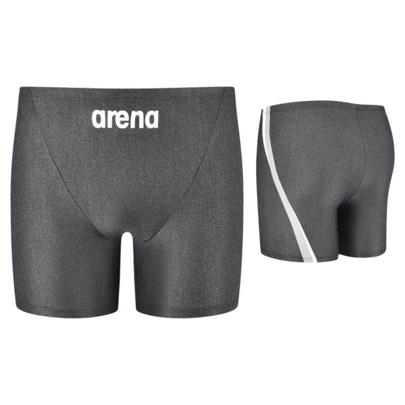 arena健身高弹平角及膝泳裤