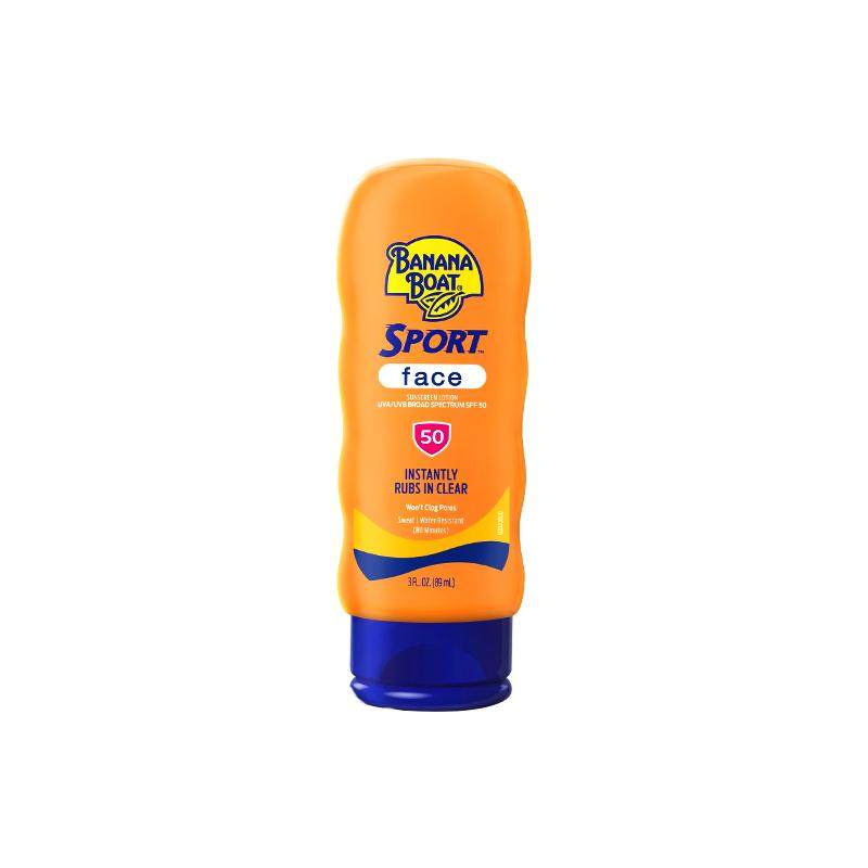 Banana Boat/香蕉船轻盈面部防晒乳SPF50防水防汗户外防晒霜高倍