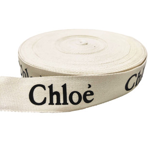 MUJI麻袋改造材料宽5厘米涤织带Chl包包织带DIY字母织带布带子好L