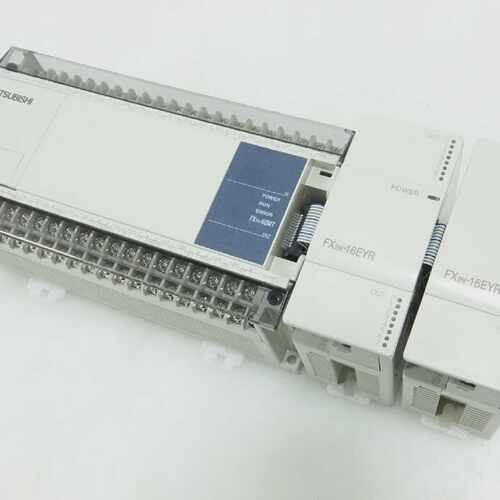MITSUBISHI PLC Unut Used FX1N-60MT,FX2N-16EYR-ES/UL PLC-I-80