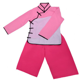 红色娘子军伴舞服装吴清华服装琼花参军表演服红军芭蕾舞