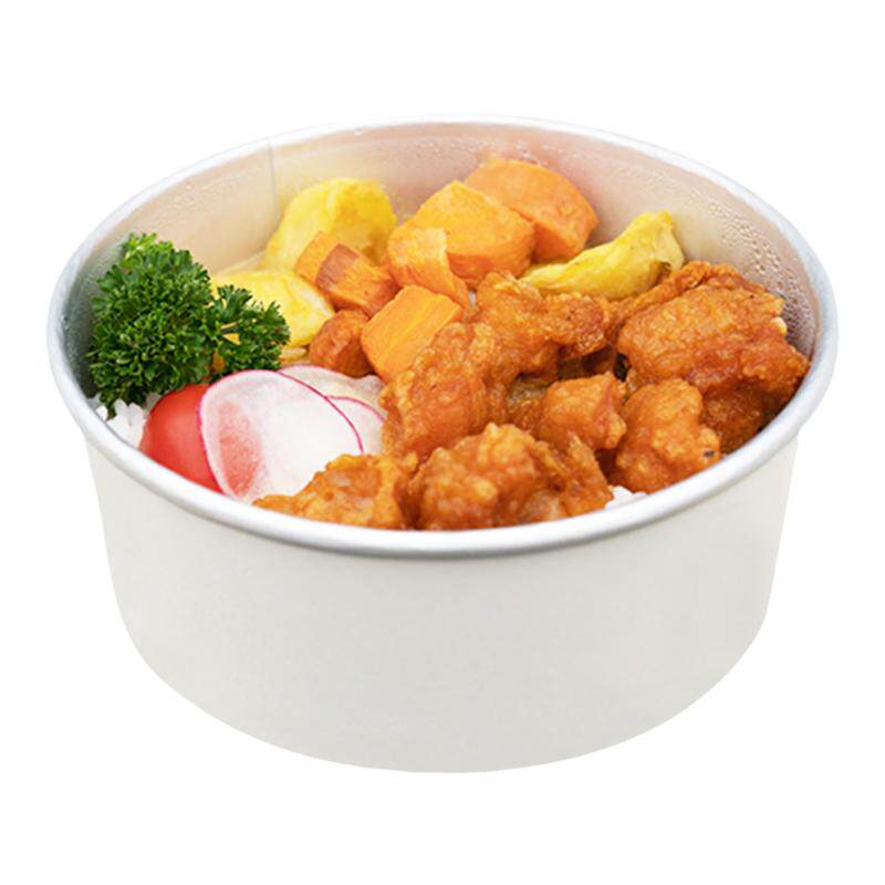 冷热可装高档铝箔纸碗便当打包盒