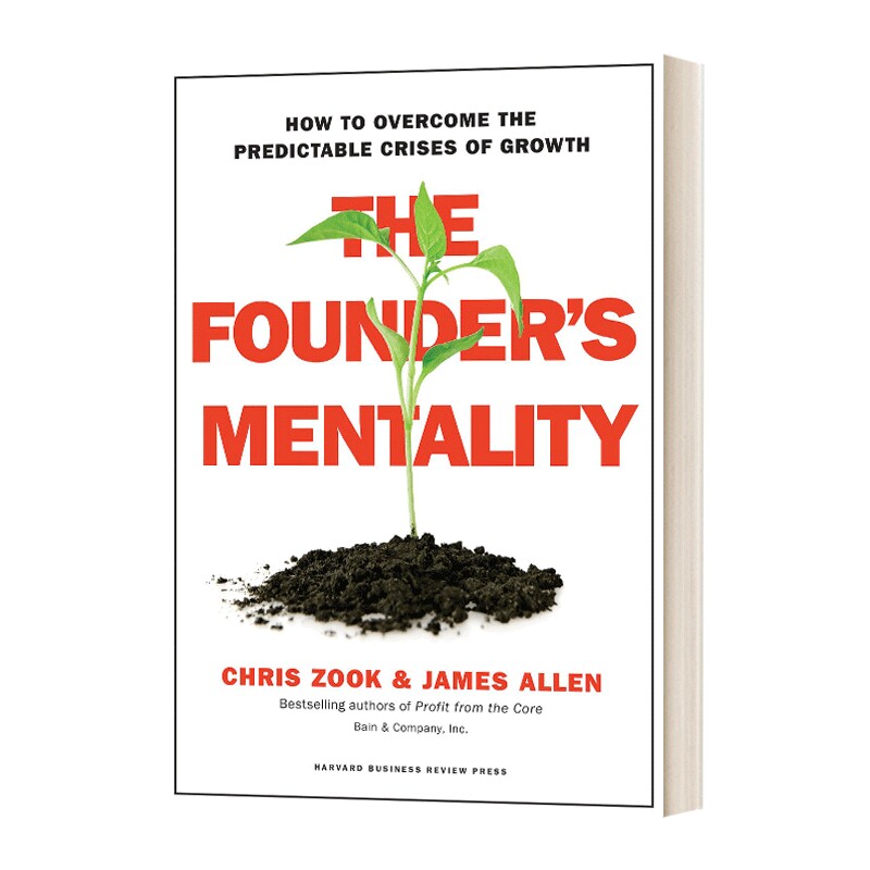 英文原版 精装 The Founder's Mentality 公司创始人心理 如何克服成长的危机预测  创始人精神 英文版 进口英语原版书籍