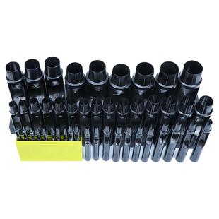 HYpunch圆孔冲 手工diy皮革打孔器0.5-30mm刃口热处理防锈圆冲子