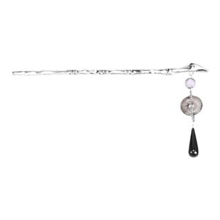 【蜜桃茶】东方韵味 新中式古风水墨竹节发簪女高级感盘发钗簪子