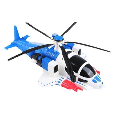 电动万向飞机会变形旋转飞机玩具
