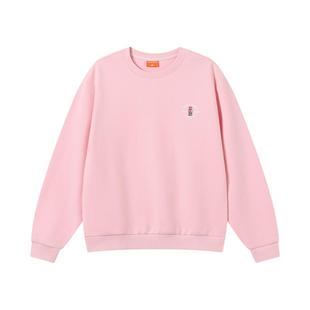 NOISY TEDDY25年秋季新款纯色简约日常女士圆领套头长袖卫衣宽松