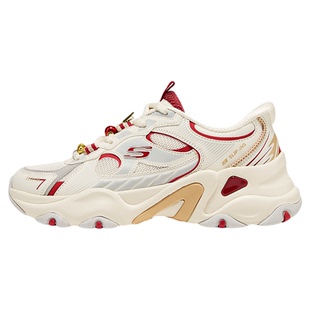 成毅同款|斯凯奇新年穿搭开运熊闪穿老爹鞋2026新款男女运动休闲