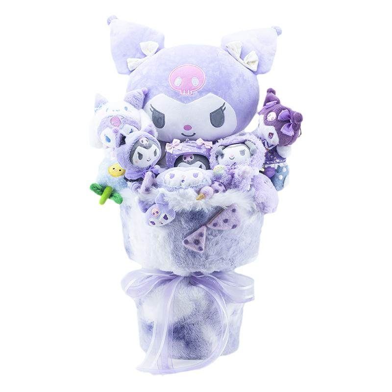 美乐蒂库洛米玩偶生日礼物花束