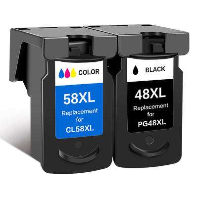 裕品适用佳能E478墨盒PG48黑色CL58彩色E3480 E488 E468 E418 E408 E4580 E4280打印机E478R连供墨水盒非原装