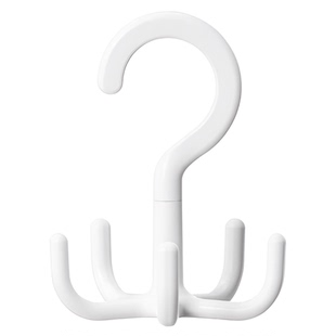 多功能旋转挂钩五爪衣柜内衣帽皮带领带丝巾包包挂钩收纳整理挂架