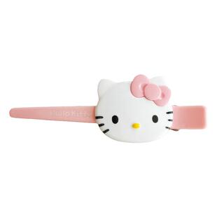 正品hellokitty少女超大鸭嘴夹公主kt猫发饰简约一字夹刘海侧边夹