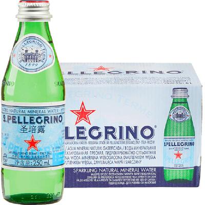 圣培露进口含气天然矿泉水饮用水
