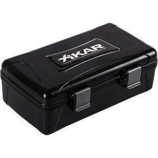 Xikar西卡旅行便携式雪茄保湿盒男防水随身古巴烟盒收纳套装工具