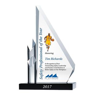 同城加急奖杯荣誉水晶定制创意优秀讲师特约个人顾问授权牌风帆