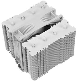 利民PA90 SE WHITE白色4热管CPU风冷110mm双塔14代 LGA1851散热器