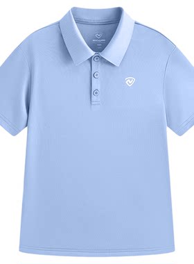 诺诗兰速干短袖POLO衫男童班服夏