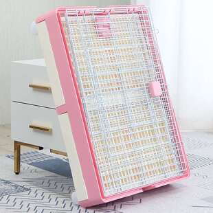 新式兔笼宠物笼子兔子专用别墅侏儒兔垂耳兔窝大号小号双层防喷尿