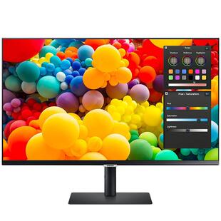 三星4K显示器S32B800PXC 32英寸IPS设计师typec修图10bit电脑屏幕