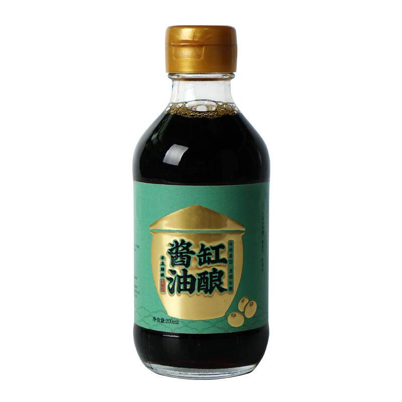 故园味古法缸酿酱油零添加无碘