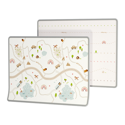 曼龙新款阳光橙芯xpe婴儿爬行垫