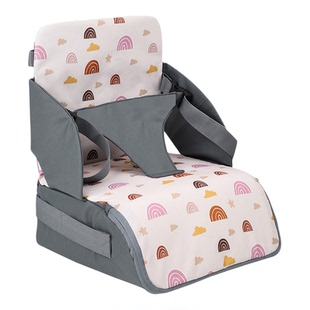 儿童餐椅吃饭增高座椅垫折叠便携妈咪包婴儿宝宝加高椅子安全坐垫