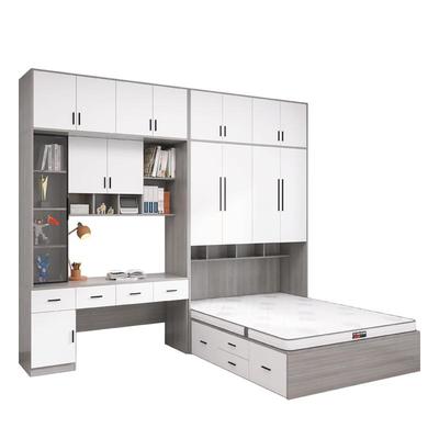 榻榻米床衣柜书桌组合