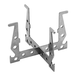 户外分体式酒精炉头支架不锈钢支架汽化炉具液体固体酒精炉底座