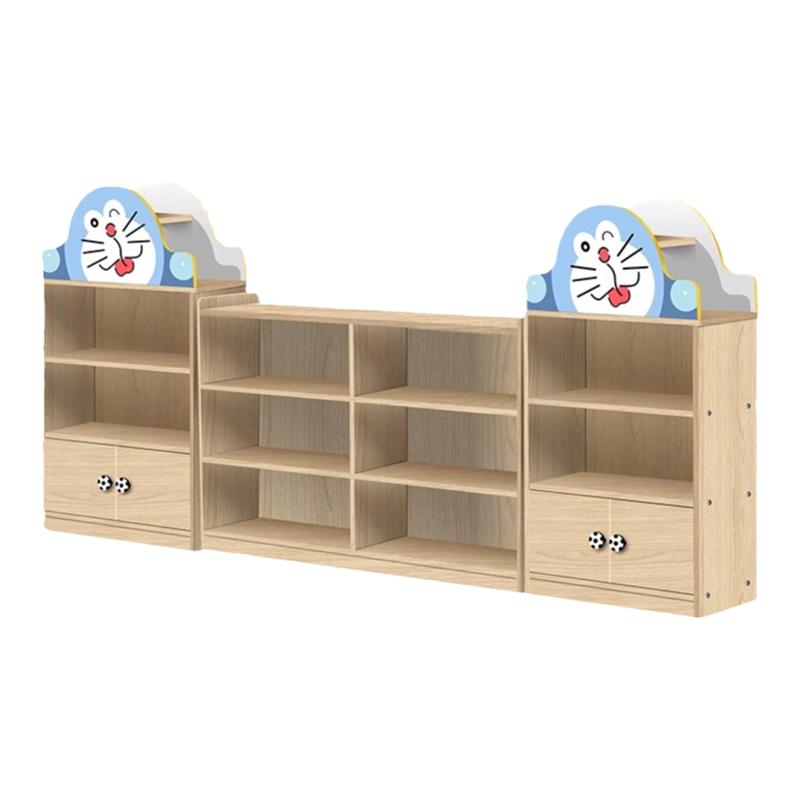 幼儿园玩具柜区角柜儿童收纳储物柜书包柜鞋柜书架蒙氏教具玩具柜