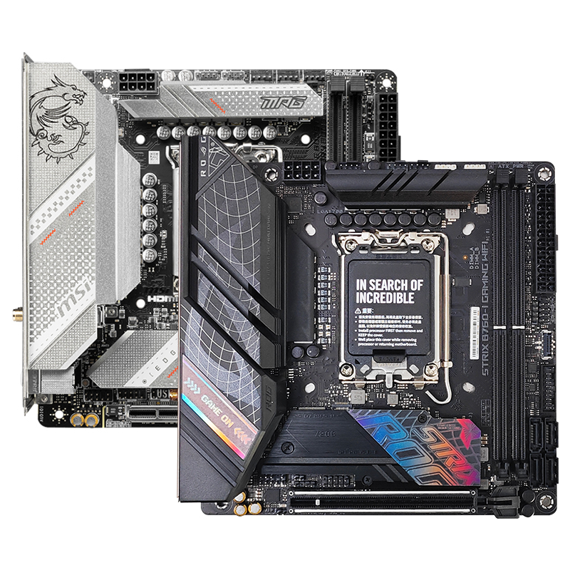 华硕B760i/Z790i D5 ROG猛禽迷你MINI小板14600kf ITX主板cpu套装