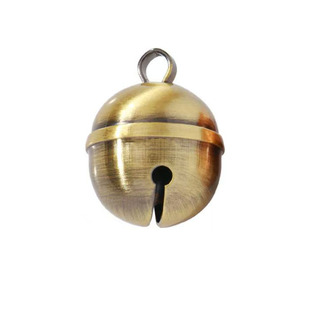 复古铜铃铛猫狗牛铃宠物项圈响铃钥匙扣装饰圣诞铃铛声音清脆摇铃