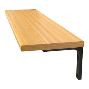 墙上置物架墙面一字板墙壁免漆板壁挂式悬空书架挂墙层板支架托架