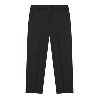 RBIGX瑞比克童装2025秋季新款潮流平绒潮流帅气长裤男童西装裤