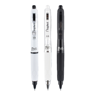 鸭先知耐摔笔低重心中性笔CS双珠速干0.5PATCH初高中男女学生考试刷题作业黑色高档签字水笔文具官方正品p680