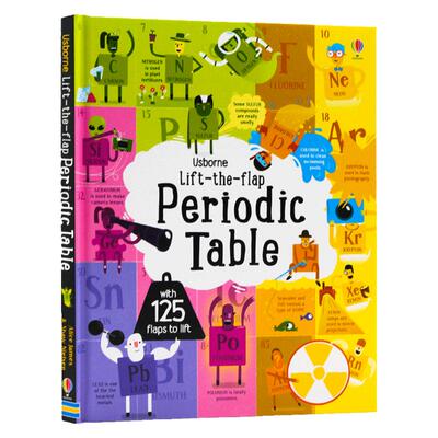 Usborne揭秘元素周期表翻翻书