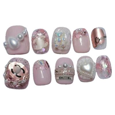 MUSSIENAIL小香风轻奢重工显白