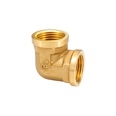 90度铜弯头水管接头配件水暖内螺纹内丝直角1分2分4分6分1寸弯头