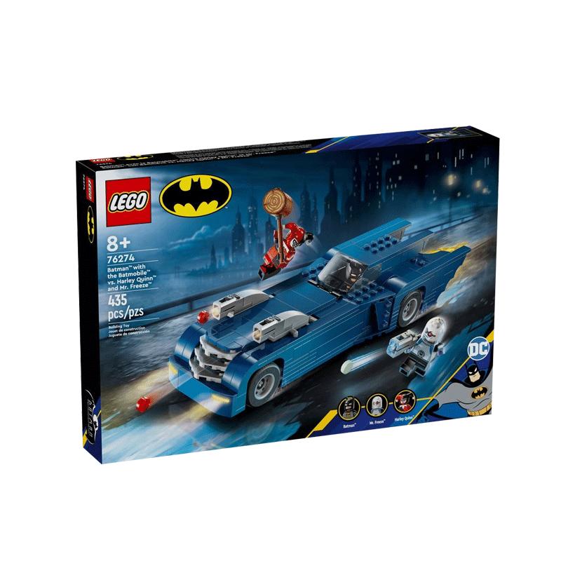 【自营】LEGO乐高76274蝙蝠侠大战哈莉·奎茵和急冻人积木玩具