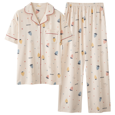 都市丽人2025新款女纯棉睡衣套装