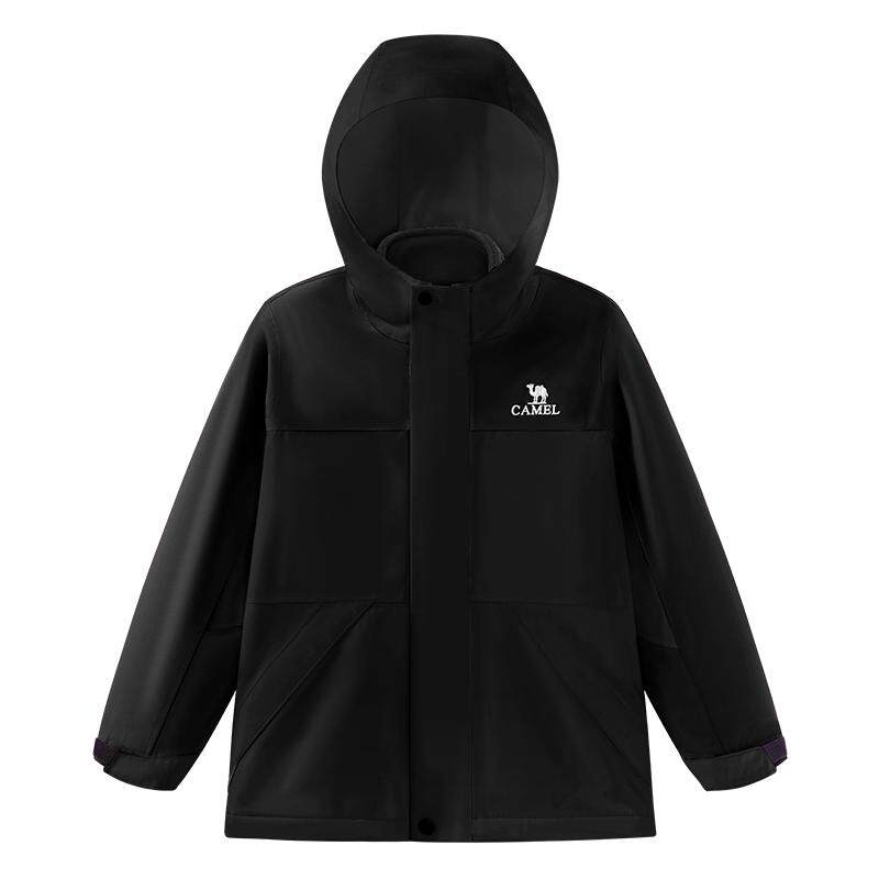 骆驼儿童冲锋衣男童户外登山服