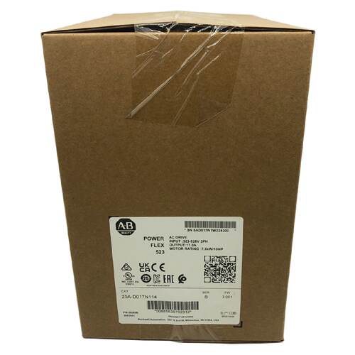 议价25A-D017N114变频器罗克韦尔Allen-Bradley全新25AD017N114