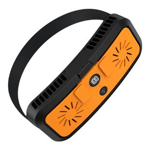 腰间随身风扇挂腰风扇户外运动散热器徒步登山小空调双风扇360度不压身长续航户外露营夏天宿舍工地降温神器