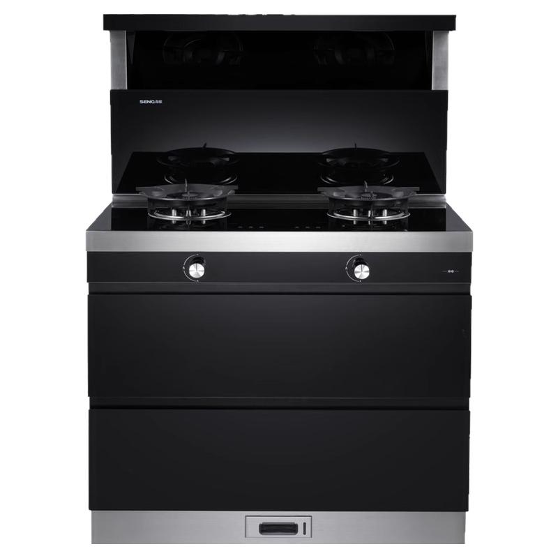 森歌K2W-S集成灶家用厨房消毒柜一体式灶台二星级官方正品