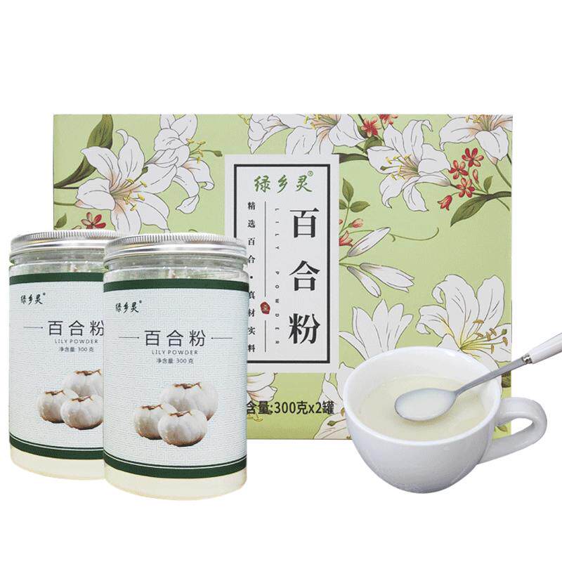 绿乡灵正宗百合粉纯粉代餐粉