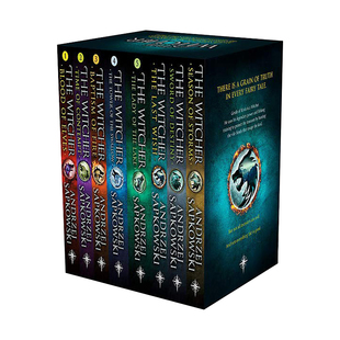 英文原版 猎魔人小说套装 魔幻小说 白狼杰洛特 网飞美剧原作 The Witcher 波兰作家安德烈·斯帕克沃斯基 小说