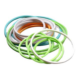 食品级玻璃饭盒盖子密封盖硅胶条乐扣保鲜盒密封圈胶圈 glass定制