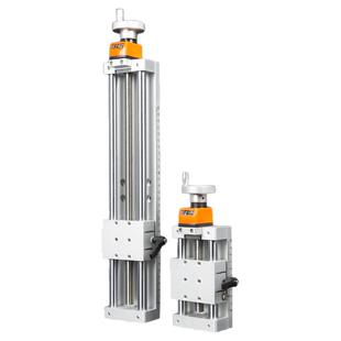 手动滑台直线模组T型丝杆滚珠手摇数显XYZ微调十字精密导轨80mm宽