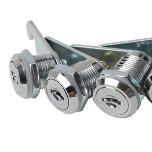 收银台钱箱抽屉锁收银机专用钱箱锁三挡锁芯吧台收款柜锁锁头锁芯