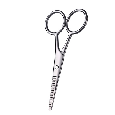 男士胡须修理剪薄小剪刀牙剪碎发毛手动修胡子工具鬓角修型刮胡刀